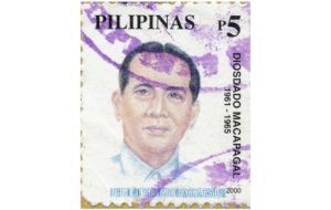 President Macapagal stamp