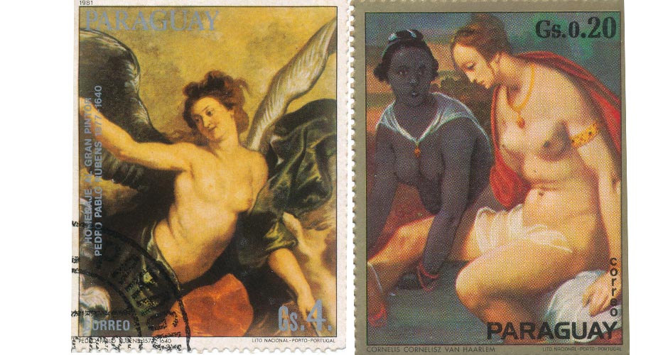 Rubens, Van Haarlem, stamps