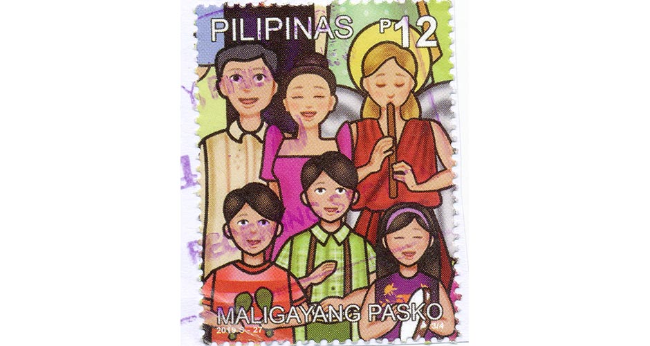 christmas P12 stamp (Philippines)